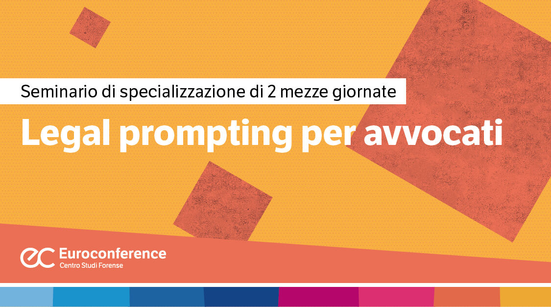 Immagine Legal Prompting per avvocati | Euroconference